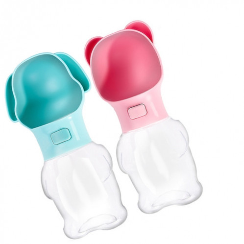 Distributeur d'eau portable extérieur pour chat et chien Fontaine à boire portable, style: petit chien (rose) SH401B1060-05