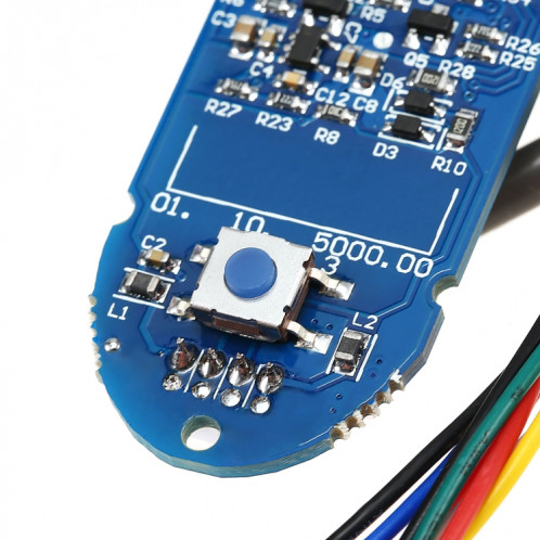 Contrôleur de panneau de commutateur d'indicateur de batterie de tableau de bord de Scooter électrique pour le Scooter électrique de Xiaomi Mijia M365 SH8524708-07