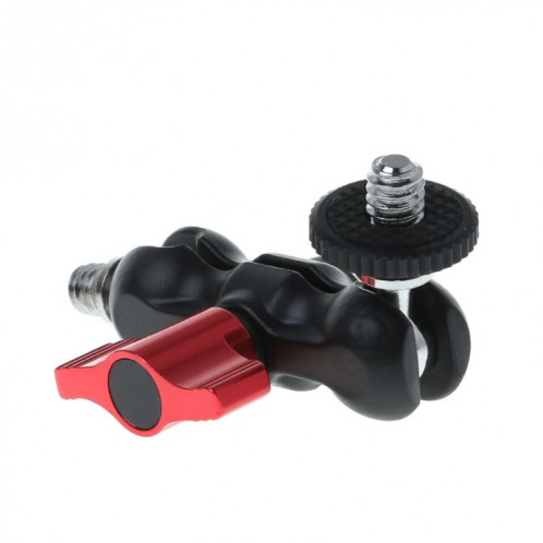 Caméra SLR Caméra BRANCHE MAGIQUE SUPPORT TÊTE À BOULIRE À BALLE DOUBLE BALL GIMBAL À LA MAIN DE MAIN CLIP DE POI DE POÊTEMENT SH87631557-06