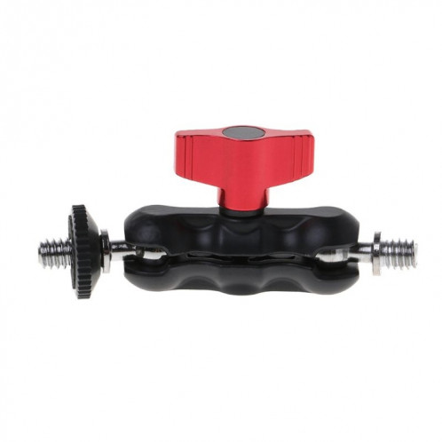 Caméra SLR Caméra BRANCHE MAGIQUE SUPPORT TÊTE À BOULIRE À BALLE DOUBLE BALL GIMBAL À LA MAIN DE MAIN CLIP DE POI DE POÊTEMENT SH87631557-06