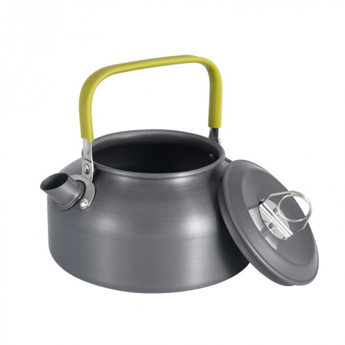 Pot de café en aluminium de bouilloire de théière de pique-nique extérieur portatif de 0.8L d'alpinisme, capacité: 0.8L SH7801371-09