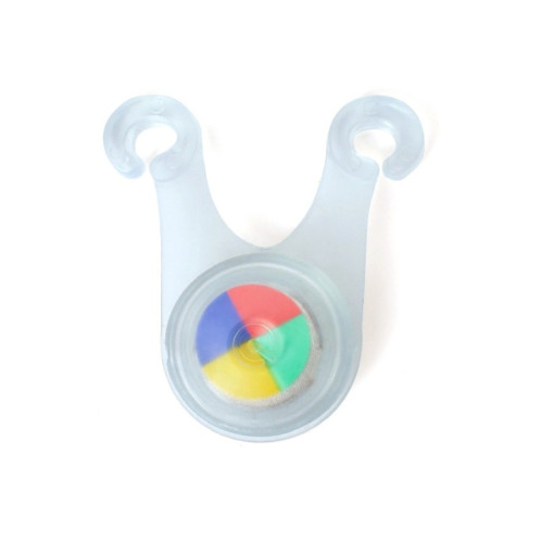 10 PCS Outdoor Camping Tent Silicone Suspension Lampe LED Vélo Avertissement Feu Arrière (Couleur) SH401D1423-07