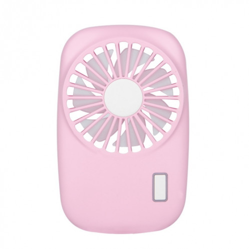 Mini ventilateur portable rechargeable USB (rose) SH101B1428-08