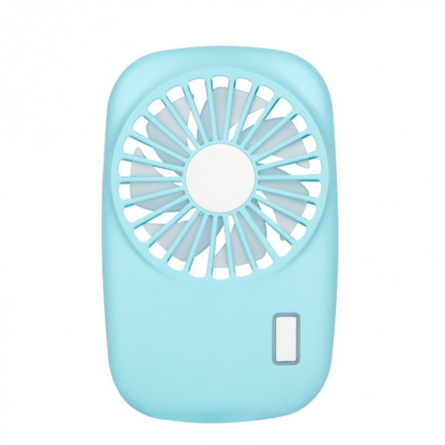 Mini ventilateur portable rechargeable USB (bleu) SH101C1935-08