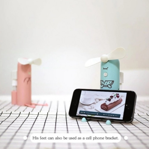 Creative Mobile Phone Support Cartoon Spray Mini Fan Ventilateur USB portable SH201D355-07
