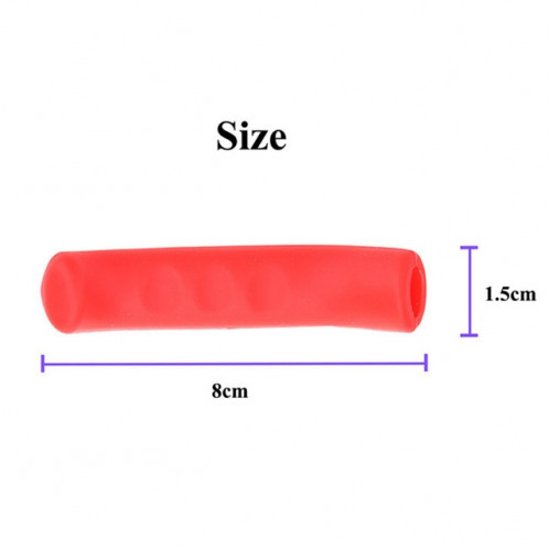 2 PCS pour Xiaomi Mijia M365 Scooter électrique frein à main couvercle en silicone antidérapant (rose) SH201I774-06