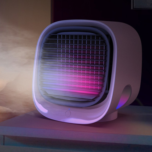 Mini ventilateur multifonctionnel humidification aromathérapie ventilateur de bureau portable à domicile climatiseur de bureau SH101A350-07