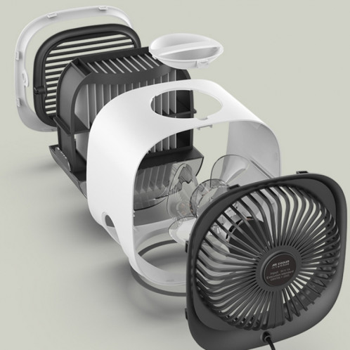 Mini ventilateur multifonctionnel d'humidification aromathérapie ventilateur de bureau portable de bureau à domicile climatiseur de bureau SH101B286-07