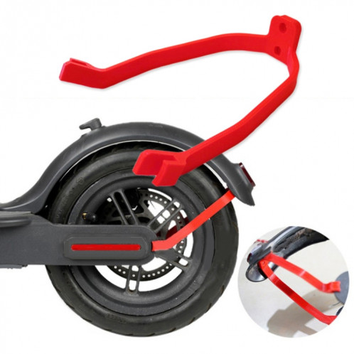 Pour support de garde-boue arrière Xiaomi M365 Pro Scooter (rouge) SH401A1180-05