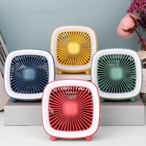 Ventilateur de poche multifonctionnel rechargeable USB de bureau (vert) SH101C309-07