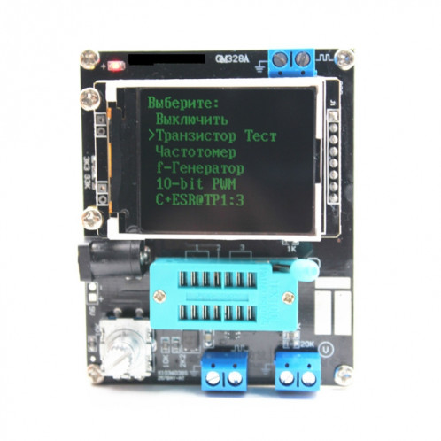 Testeur de fréquence GM328 Transistor Tester, Style: Noir Anglais SH65021172-08