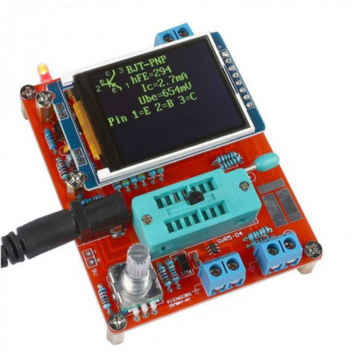Testeur de fréquence GM328 Transistor Tester, Style: Noir Anglais SH65021172-08