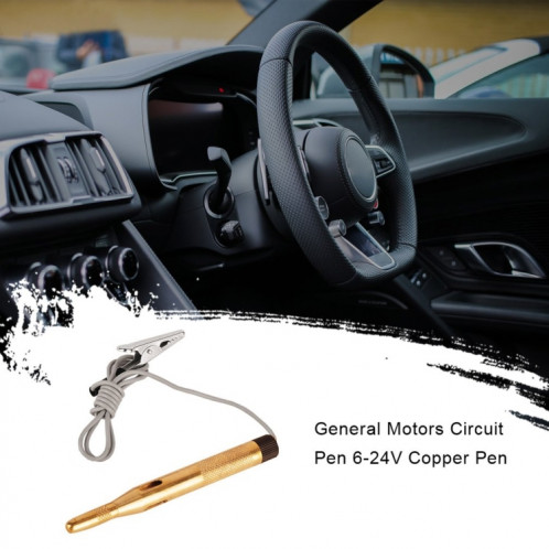 2 PCS 6-24V cuivre stylo électrique test général lumière test de circuit automobile crayon SH3777880-04