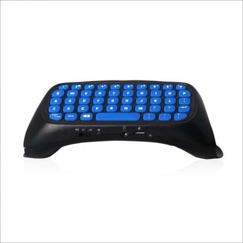 DOBE TP4-022 2.4G Clavier de contrôleur sans fil Clavier de jeu ABS pour PS4 / Slim (bleu) SD301A66-06