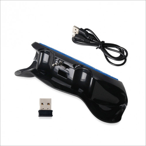 DOBE TP4-022 2.4G Clavier de contrôleur sans fil Clavier de jeu ABS pour PS4 / Slim (bleu) SD301A66-06