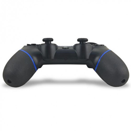 Pour contrôleur de jeu de câble avec poignée filaire PS4 (noir bleu) SH701A37-07