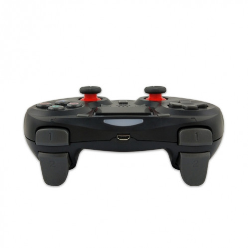 Manette de jeu sans fil caoutchoutée Bluetooth pour hôte PS4 (noir B) SH601C760-07