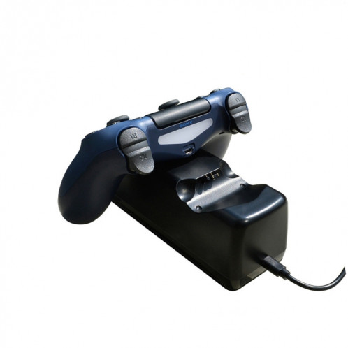 Station d'accueil à double chargeur USB avec indicateur LED pour manette sans fil PS4 (noir) SM201A901-06