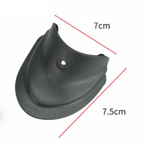 Accessoires modifiés pour garde-boue avant et arrière en caoutchouc pour garde-boue de Scooter 3 paires pour Xiaomi M365 / Pro (garde-boue noir) SH901A1861-08
