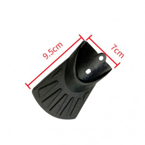 Accessoires modifiés pour garde-boue avant et arrière en caoutchouc de queue de poisson de Scooter 3 paires pour Xiaomi M365 / Pro (queue de poisson) SH901C1021-08