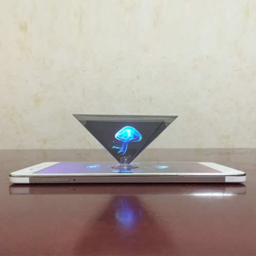 Film de projection holographique simple de téléphone portable de projection magique de 10 PCS 3D Pyramid SH22141689-06
