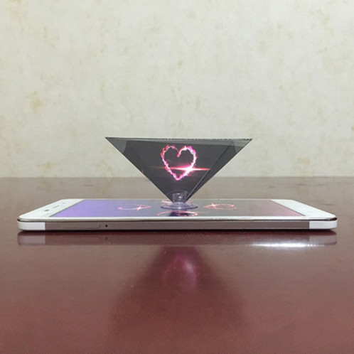 Film de projection holographique simple de téléphone portable de projection magique de 10 PCS 3D Pyramid SH22141689-06