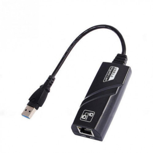 2 PCS USB3.0 Gigabit carte réseau ordinateur portable externe filaire USB vers RJ45 Interface de câble réseau SH31681523-07