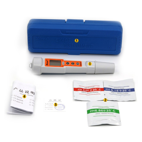 Kedida CT6322 PH Conductivité Temp mètre Portable LCD Numérique Test De L'eau Mesure Stylo SH990367-09