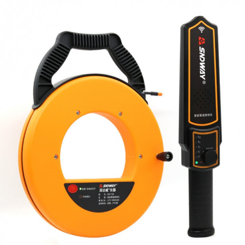 SnDway Tuyau de tuyau d'épaisseur d'épaisseur de tuyau de tuyau en PVC Largeur de la largeur de la largeur de mesure, Spécifications: SW730 Standard (30 mètres) SS52021576-09