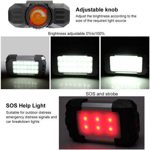 Lanterne de camping portative rechargeable extérieure USB de tente de camping SH96031116-07