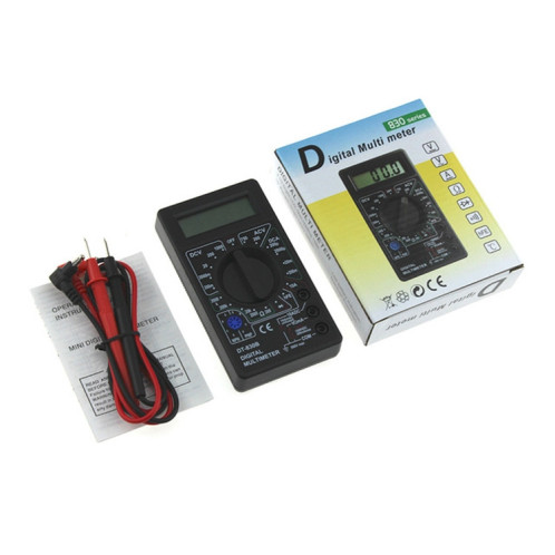 DT830B Mini instrument électrique multimètre numérique SH0575203-08