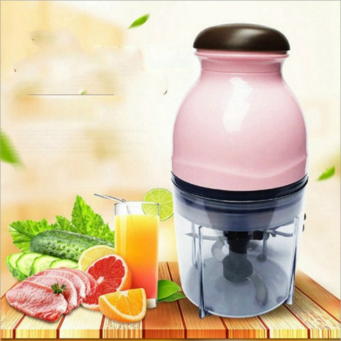 Tasse de mélange portable Presse-agrumes de lait de soja électrique Machine de cuisson multifonction Hachoir à viande (rose) SH402A1796-010