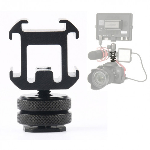 Base de chaussure chaude à trois têtes pour caméra universelle PTZ rotative SH1321379-05