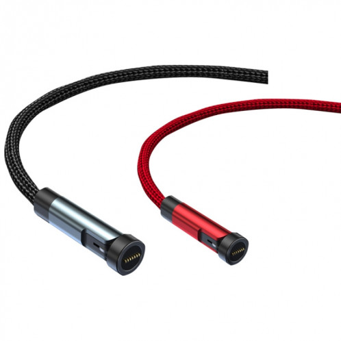 CC57 Câble de données de charge rapide magnétique rotatif à 540 degrés, longueur du câble : 2 m (noir) SH002B1775-06