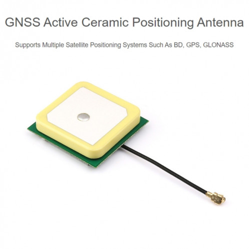 Antenne de positionnement active en céramique Waveshare 24095 GNSS, connecteur IPEX 1 SW13171244-06