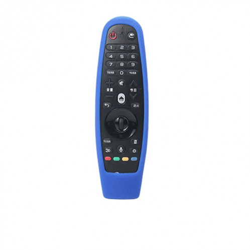Convient à l'étui de protection pour télécommande LG Smart TV AN-MR600 AN-MR650a Etui en silicone pour télécommande dynamique (bleu) SH601B1343-07