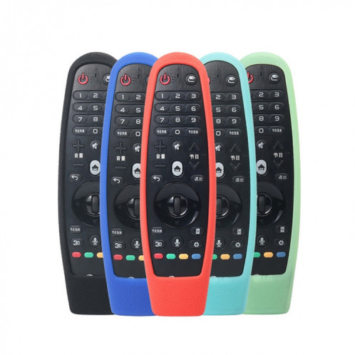 Convient à l'étui de protection pour télécommande LG Smart TV AN-MR600 AN-MR650a Etui en silicone pour télécommande dynamique (bleu) SH601B1343-07