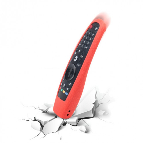 Convient à l'étui de protection pour télécommande LG Smart TV AN-MR600 AN-MR650a Etui en silicone pour télécommande dynamique (rouge) SH601C508-07