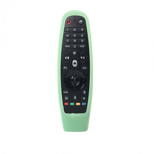 Convient à l'étui de protection pour télécommande LG Smart TV AN-MR600 AN-MR650a étui en silicone pour télécommande dynamique (vert fluorescent) SH601D544-07