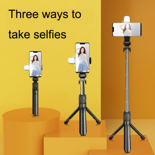 XT02SP Mini Tripod Bluetooth Tripod Selfie Stick (Blanc) SH303B1425-07