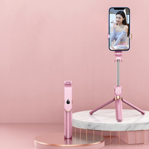 XT06 Live Beauty Bluetooth Tripode Selfie Stick (rose) SH801B1799-07