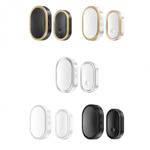 CACAZI A99 HOME SMART SMART REMOTE CONTRÔLE SONDILE DE SONDRE PAGER, Style: Plug UE (or noir) SC602A766-07