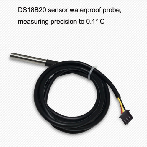 DTC-2201 18B20 Capteur WiFi Intelligent Aquarium Fish Tank Trappe Centrale Climatisation Contrôleur De Température SH32021660-010