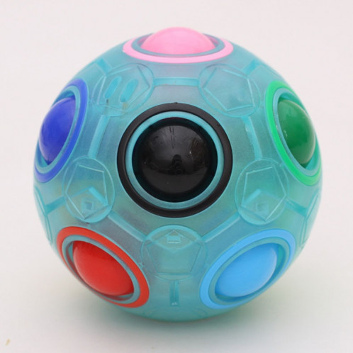 Magic Rainbow Ball Édition Lumineuse Formation Main Cerveau Coordination Fun Cube Enfants Jouet (Vert Lumineux) SH201B1937-06