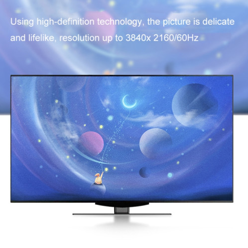 FJGEAR FJ-4K204 Distributeur de commutateur HDMI audio HD 4K 2 entrées 4 sorties, type de prise : prise US SF1502656-07