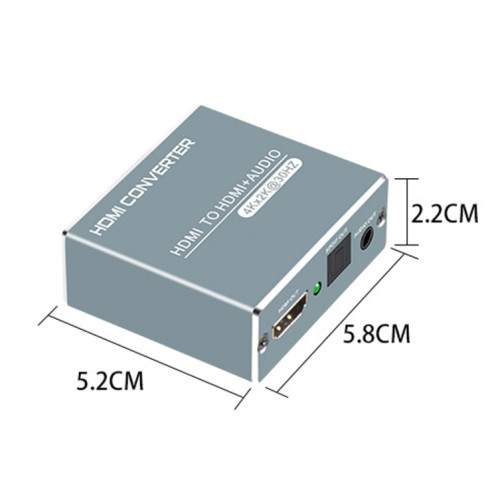 FJGEAR FJ-HDV01 Séparateur audio fibre HDMI HD 4K 30HZ, type de prise : SF3902430-06