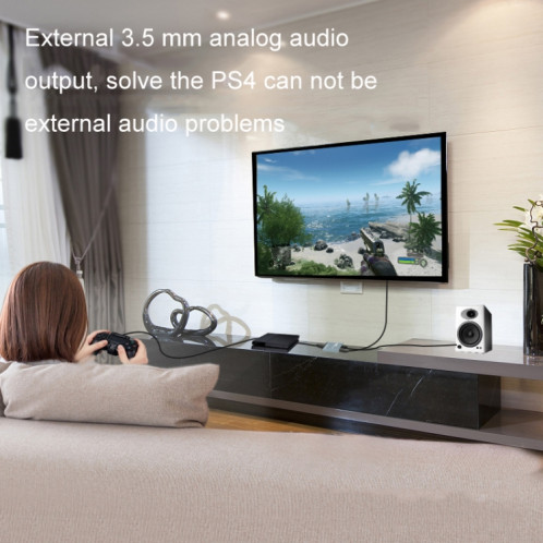 FJGEAR FJ-HDV01 Séparateur audio fibre HDMI HD 4K 30HZ, type de prise : SF3902430-06