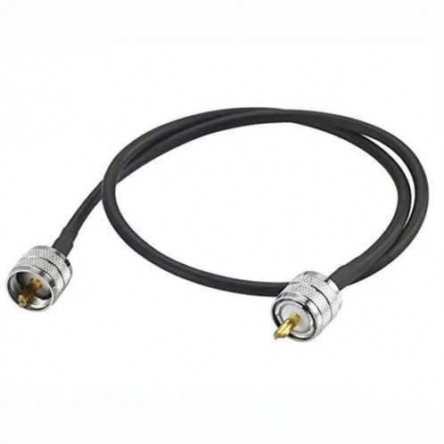 Câble adaptateur coaxial UHF mâle vers UHF mâle RG58, longueur du câble : 1,5 m. SH60031215-05