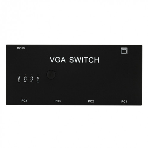 Commutateur VGA avec quatre entrées et un ordinateur de sortie Convertisseur vidéo VGA SH76011242-04