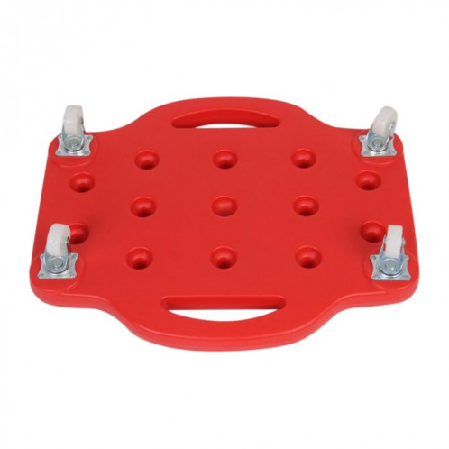 Équipement d'entraînement d'équilibre de scooter à quatre roues carré rouge de moulage par soufflage pour enfants SH2901267-04